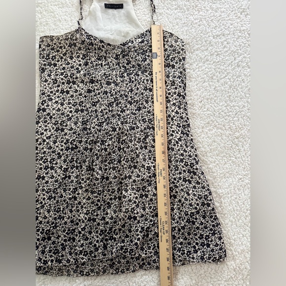 Sanctuary Black & Cream Dress  Women's Medium feminine  Bohemian romantic - Picture 6 of 8